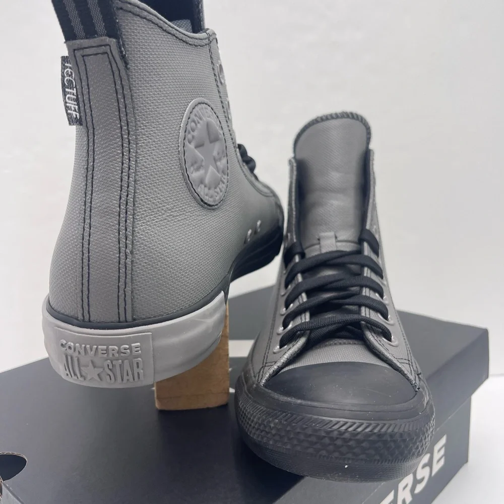 Converse charcoal high